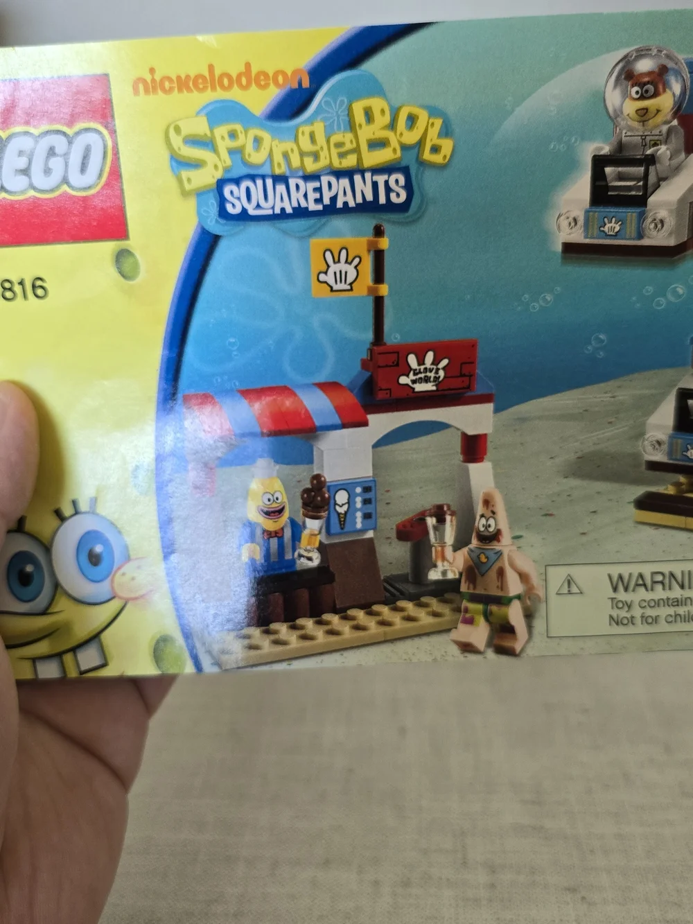 LEGO SpongeBob SquarePants Glove World Set 3816